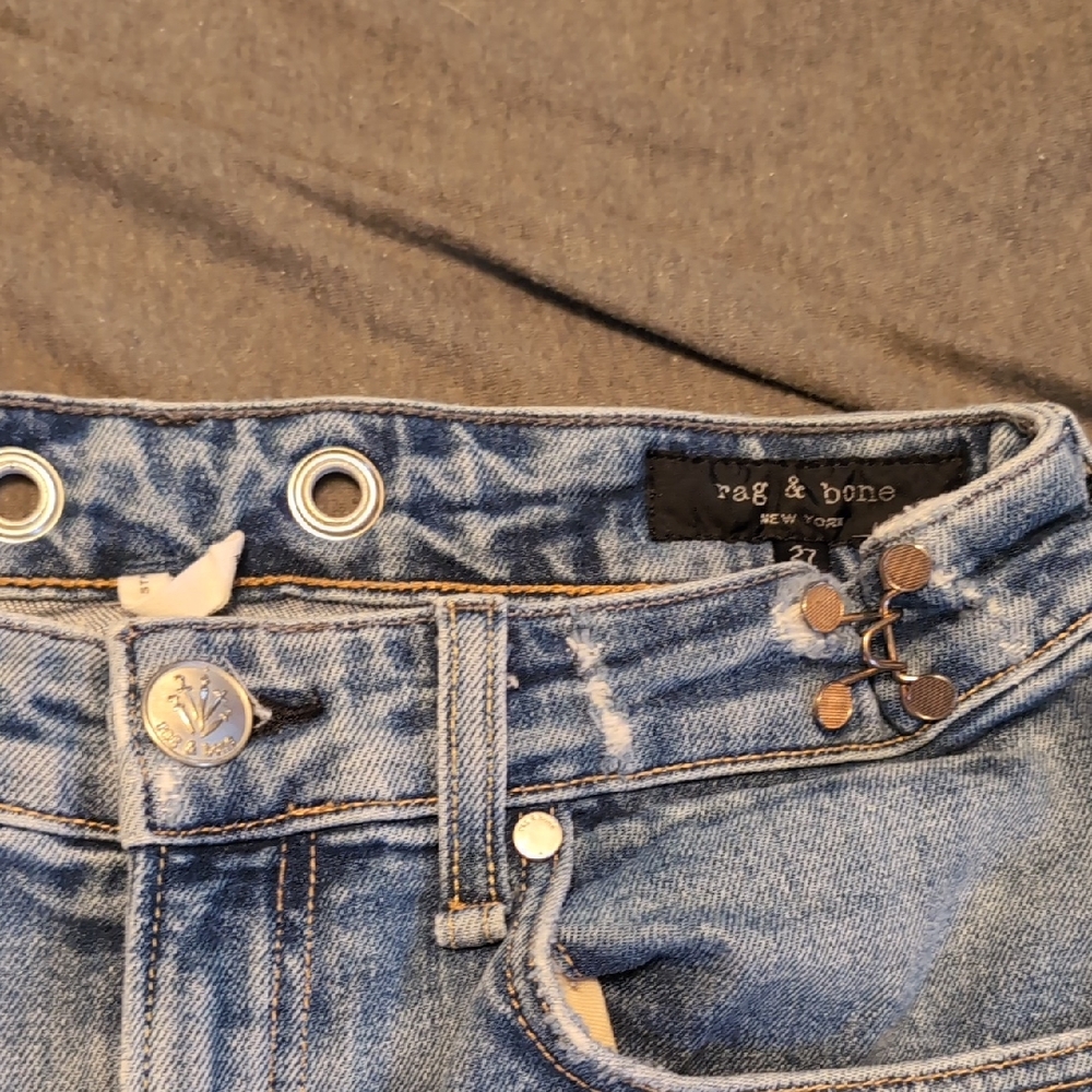Rag & Bone Blue Denim Jeans